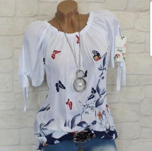 Off the shoulder shirt